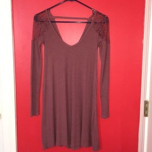 Short long sleeve dress